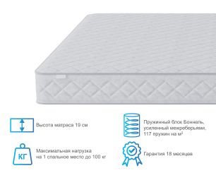Матрас Боннет плюс 1600*2000